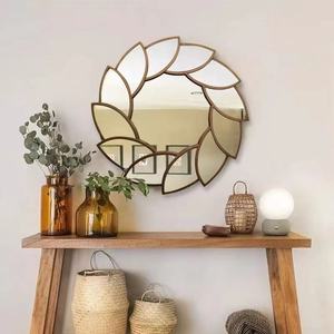 60X60Cm Forme Irrégulière Porche <span class=keywords><strong>Couloir</strong></span> Décoration <span class=keywords><strong>Miroir</strong></span> En Trois Dimensions Simple <span class=keywords><strong>Miroir</strong></span> Créatif - Product Image 2