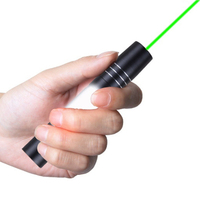 Lampe torche LED laser verte COB avec certification CE, batterie rechargeable pour utilisation en conférence, école de conduite, signalisation (650nm/532nm)