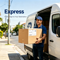Solution logistique personnalisée Transitaire Chine-USA Courrier express Porte-à-Porte Plan d'expédition sur mesure pour les importateurs