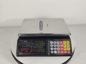 전압 조정기로 좋은 품질 40kg/5g 30kg/1g 전자 계량기 디지털 가격 계산 저울 소매용 - Product Image 5