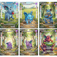 PY Pokemoned Beautiful Text Artboard Acrylic Cases 30th Aniversario Fan Art Booster Packs Wholesale 151 Chinese Gift Board Games