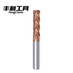 FRD HRC58 Solid <strong>Carbide</strong> Alloy 4 Rough Leather Groove Thread End Mill High Precision Ultra-precision Roughing <strong>Cutting</strong> <strong>Tools</strong> OEM - Product Image 3