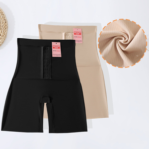 Wholesale Seamless Tummy Control Body Shaper Panty High Waist With Logo Breathable Nylon Material Tummy Hole