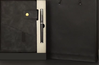 Cadeaux de bureau personnalisés pour les employés Articles promotionnels Executive Set A5 Carnets avec stylo Set de cadeaux d'entreprise pour hommes