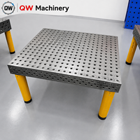 Table de soudage flexible 3D en acier avec gabarits et fixations personnalisées, plateforme de soudage industrielle pour la fabrication métallique