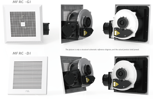 Fabricant professionnel chinois de ventilateurs d'extraction et de ventilation sans conduit pour salle de bain, système de ventilation HVAC pour salle de bain/kit d'extraction - Product Image 3