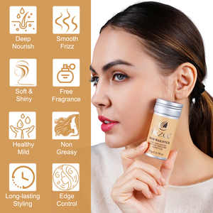 Bâton de cire coiffante IKZEE OEM avec peigne intégré, lissant pour cheveux noirs, anti-frisottis, application facile - Product Image 4