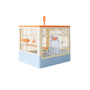 <span class=keywords><strong>Cage</strong></span> pour oiseaux de compagnie en plastique de qualité alimentaire, fournitures ménagères, villa pour perroquets, grande <span class=keywords><strong>cage</strong></span> respirante anti-évasion - Product Image 1