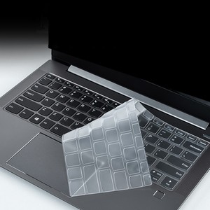 Película de teclado mate suave TPU Transarepnt cubierta de teclado de silicona transparente funda de película protectora para escribir juegos para portátiles - Product Image 1