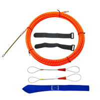 4.5mm 10-50M POM Mur Fil Conduit Telecom Électrique Guide Dispositif Conduit Outil Câble Extracteur Poisson Bande Bobine Enfileur