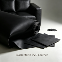 Cuir PVC Rexine souple à grain uni Jemery, anti-moisissure, imperméable, en rouleau, pour la sellerie de canapés d'hôtel (vente en gros)