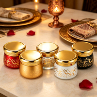 Vente en gros de pots à crème en verre givré de luxe de 120 ml avec couvercle hermétique, logo personnalisé, pot cosmétique pour produits de beauté haut de gamme