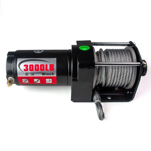24V derek listrik <span class=keywords><strong>Mini</strong></span> kendali jarak jauh nirkabel untuk derek perahu ATV otomatis 2000BLS tali kawat baja Atv <span class=keywords><strong>Winch</strong></span> 12v 3000lbs - Product Image 6