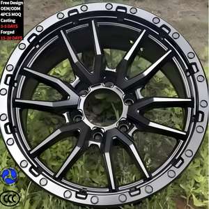 <span class=keywords><strong>Precio</strong></span> de Fábrica, Nuevas <span class=keywords><strong>Llantas</strong></span> de Aleación de Aluminio de 16, 17 y 18 Pulgadas, PCD 6*139.7, 4x4, Color Negro Mate, <span class=keywords><strong>para</strong></span> F150, Todoterreno y Autos de Pasajeros - Product Image 1