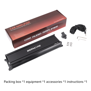 Mini altavoz subwoofer de aluminio con amplificador de coche Clase <span class=keywords><strong>D</strong></span> de 1500W de alta potencia con diseño de disipación de calor - Product Image 6