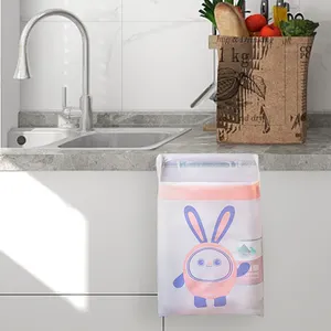 Biodegradable Compostable Durable Eco Trash Bag Car Garbage Self Adhesive Bag