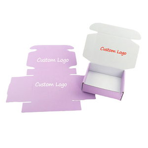 Bán Buôn Tùy Chỉnh Có Thể Gập Lại Quần Áo Hộp Bưu Phẩm <span class=keywords><strong>E</strong></span> Sáo Sóng Bao Bì Nhà Máy Giá Cho Gửi Thư Và Vận Chuyển Vớ - Product Image 3