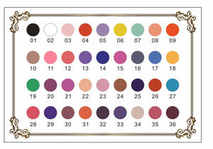 Colle à ongles flash haute densité 36 couleurs, longue durée, pour décoration d'ongles, avec bouteille design à fleurs séchées et applicateur à fil. - Product Image 4