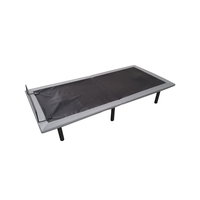 Lit de massage électrique moderne pliable pleine grandeur, confortable, réglable en hauteur, durable, avec cadre en fer robuste, BONLIFE Noir, 30 jours