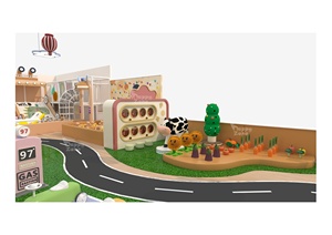 Parque Infantil Interior Personalizado con Diseño de Ciudad Pequeña Inmersiva, Área de Juego con Calles de Simulación para Niños en Centros Comerciales - Product Image 3