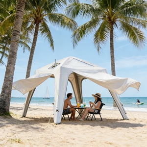 Dôme gonflable résistant au vent fort <span class=keywords><strong>avec</strong></span> ancrage renforcé pour les sites de <span class=keywords><strong>camping</strong></span> en hauteur exposés - Product Image 2