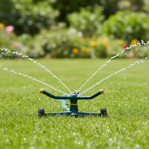 Arroseur automatique rotatif à 360 degrés en métal pour pelouse, jardin, irrigation agricole extérieure, arrosage des légumes et plus encore - Product Image 3