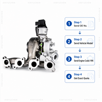 Nouveau turbocompresseur 038253016F 038253016K 038253016L pour Audi VVV Golf pour A4 A6 1.9 TDI Diesel avec 1 an de garantie