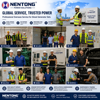 Générateur diesel silencieux 50 kVA monophasé/triphasé, prix usine, 50 Hz/60 Hz, usage intensif, démarrage automatique, 1500 tr/min, 220 V~440 V, ATS, AVR