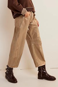 <span class=keywords><strong>Jeans</strong></span> da Donna <span class=keywords><strong>a</strong></span> Gamba Larga in Cotone, <span class=keywords><strong>Vita</strong></span> <span class=keywords><strong>Bassa</strong></span>, Stile Vintage con Patchwork, Pantaloni Casual - Product Image 6