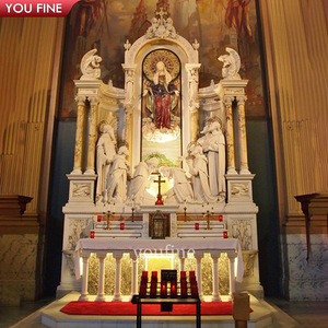 Iglesia religiosa personalizada, piedra Natural tallada a mano, grande, mármol principal - Product Image 6