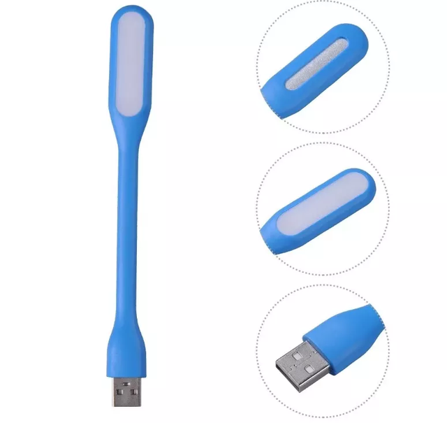 Power Bank PC Notebook Laptop Fit Mini USB LED Light Portable Book Reading Light 5V 1.2W Small USB Lamp Flexible USB Light
