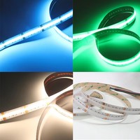 Bande LED numérique programmable RVB à pixels numériques CE ETL BIS COB, DC 12V/24V, 720 puces, SPI DMX, pour décorations intérieures et extérieures