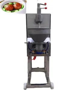 Linha de produção de carne elétrica industrial automática, fabricante de bola de peixe formando a bola de carne