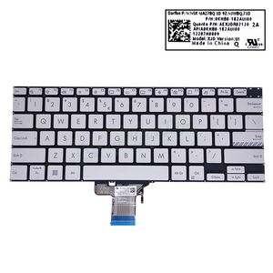 คีย์บอร์ด UI US backlit สำหรับ <span class=keywords><strong>Asus</strong></span> Pro 14 M3400 X3400 K3400 14X N7400โอแอลอีดี X7400 M7400 K6400 M6400แป้นพิมพ์0KNB0-182AUI00 <span class=keywords><strong>M3401</strong></span> - Product Image 1