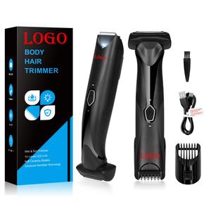 Afeitadora Eléctrica Inalámbrica de Doble Cabezal con Pantalla LED de Cerámica, Resistente al Agua, de la Mejor Calidad, Venta de Fábrica - Product Image 1