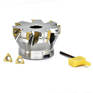 เครื่อง CNC Indexable 45 องศาเครื่องตัดกัดใบหน้าแทรก TF90-80-27-7T 3P เครื่องตัดผลิตภัณฑ์ประเภทเครื่องตัดมิลลิ่ง - Product Image 4