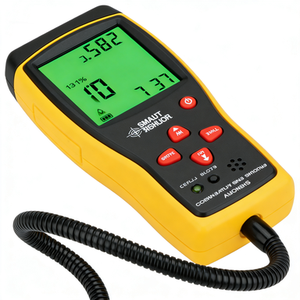 Détecteur de fuite de gaz numérique haute précision CH4 Méthane Testeur de gaz combustible en plastique ABS Alimenté par batterie Alarme lumineuse - Product Image 3