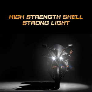 De aluminio de alta potencia de <span class=keywords><strong>la</strong></span> vivienda bombilla de foco diablo ojo proyector 10W led externo faros de motocicleta - Product Image 4