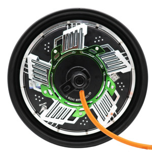 DKYS 12-Inch 30H1500W 24-Pole Logarithmic Brushless <b>Hub</b> Motor Motorcycle 1500W Waterproof Magnet DK12'30H1500W Red - Product Image 5