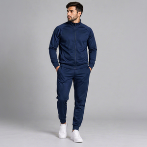 Ensemble de survêtement pour homme Hoserz International Winter Solid, en polaire respirant 280g, avec poches latérales, personnalisable, fabricant OEM. - Product Image 1