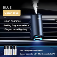 Diffuseur d'huile essentielle en spray automatique rechargeable Clip d'aération portable Diffuseur de désodorisant pour voiture en métal électrique Vente en gros