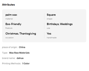 Cire de fleur de glace granulaire pour la fabrication de bougies - Product Image 6