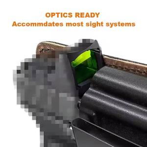 ซองพกพาแบบซ่อน IWB <span class=keywords><strong>Kydex</strong></span> สำหรับมือขวา ทำจากนีโอพรีนผสมหนัง ใช้ได้กับปืน G19/19x 44/45 23/32 - Product Image 6