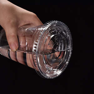 ผู้จัดจำหน่ายมืออาชีพขายแก้วกาแฟพลาสติกแบบใช้แล้วทิ้งที่สามารถปรับแต่งได้ แก้วสำหรับร้านอาหารและแก้วสำหรับซื้อกลับบ้าน - Product Image 1