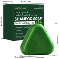 Savon Solide Capillaire Nourrissant et Fortifiant à Base de Feuilles d'Usman et d'Arbustes d'Arborvitae Orientaux – Soin Capillaire Naturel à Base de Plantes – Fournisseur OEM