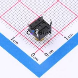 TP10813570 Tactile Switch Through hole Component (THT),6x6mm Switch Single Pole Single Throw Round Button 3.5N Through Hole - Product Image 2