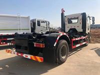 FAW J6 – camion à ordures avec crochet de levage, 12 m3
