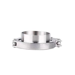 Jiexin vệ sinh lớp thép không gỉ áp suất thấp đánh bóng Ba Clip Vòng Gasket mù tấm nhóm (1PC Clip vòng + 1PC vòng + 1PC - Product Image 4