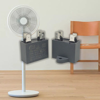 Condensateur de démarrage de moteur AC CBB61 Sh 250-450VAC 1-15UF avec bornes pour climatiseur, condensateur à film mince métallisé