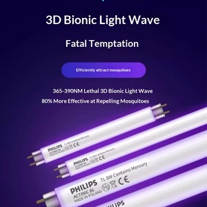 Lámpara <span class=keywords><strong>Mata</strong></span> <span class=keywords><strong>Mosquitos</strong></span> y Moscas con Luz Azul UV de 15W/18W, Clasificación IP33, para Hoteles, Restaurantes y Comedores - Product Image 3
